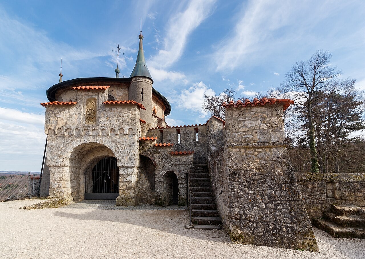 Lichtenstein Castle 5 The Augusten-Bastion of Lichtenstein Castle, part of the 1850s fortifications