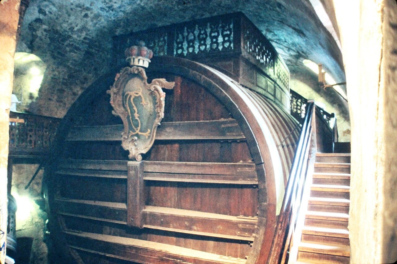 Heidelberg Castle 7 The Großes Fass, the Great Barrel of Heidelberg Castle, in its cellar beneath the Barrel Building