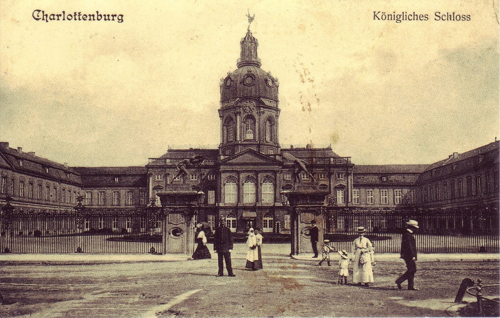 Charlottenburg Palace 7 Charlottenburg Palace photographed around 1900, before the wartime fire