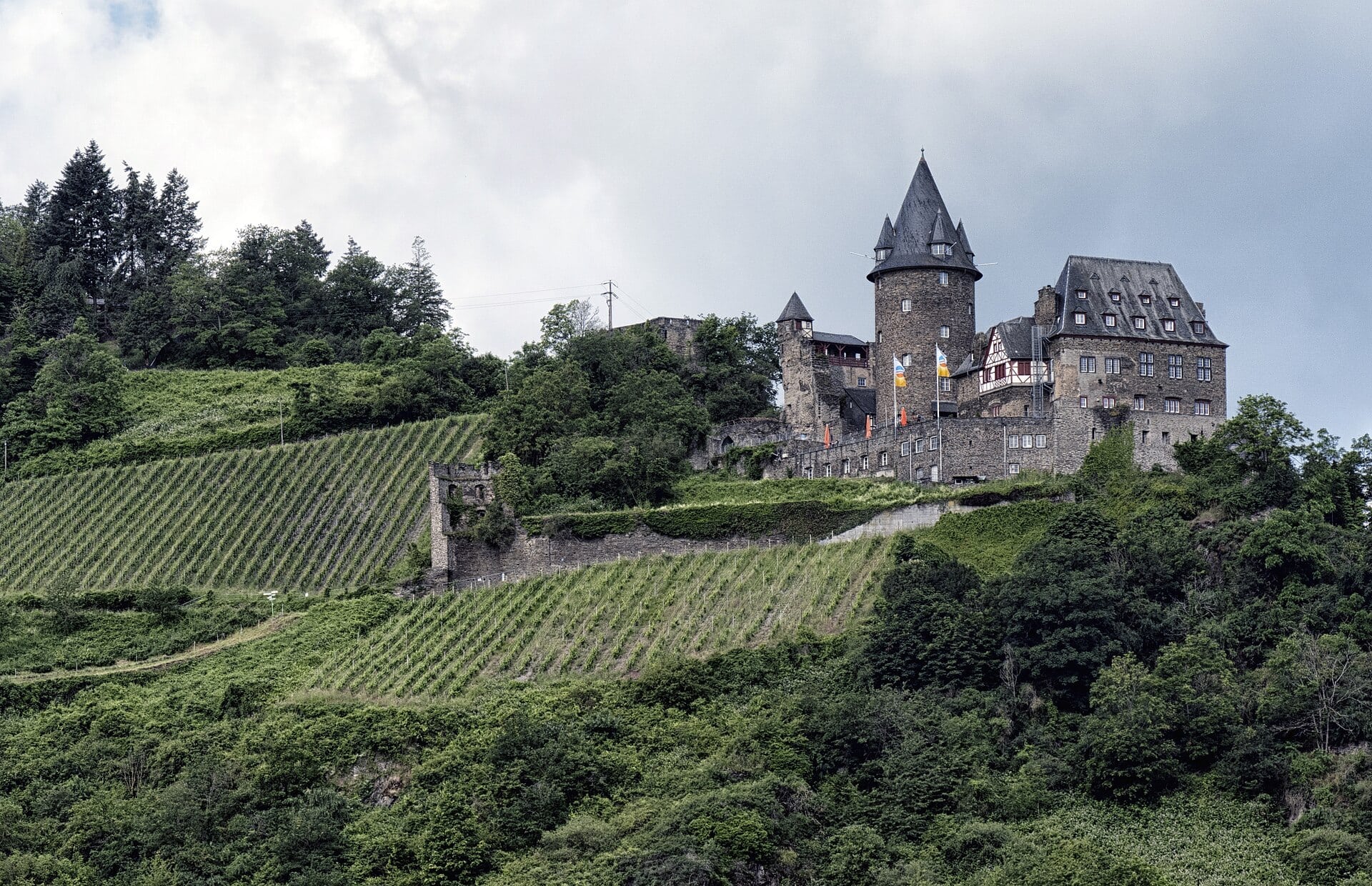 Burg Stahleck above Bacharach