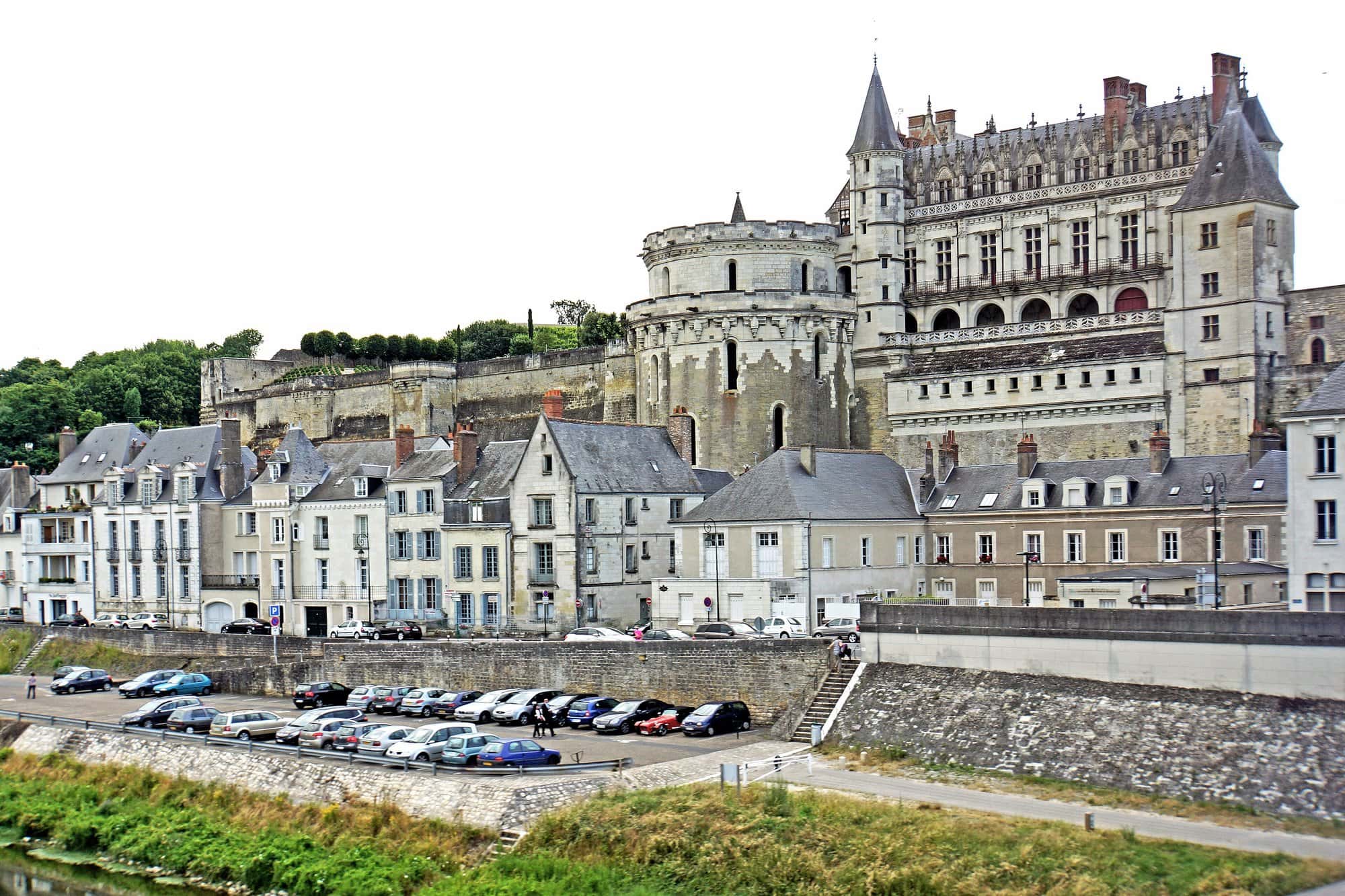 Across the Loire — Dennis G. Jarvis, CC BY-SA 2.0 Chateau d'Amboise seen across the river Loire