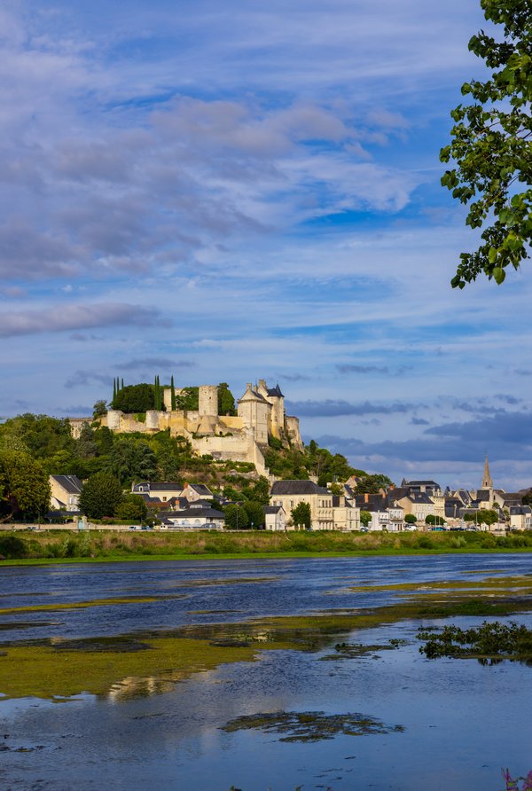 Château de Chinon 2 The Château de Chinon on its tuffeau spur above the River Vienne