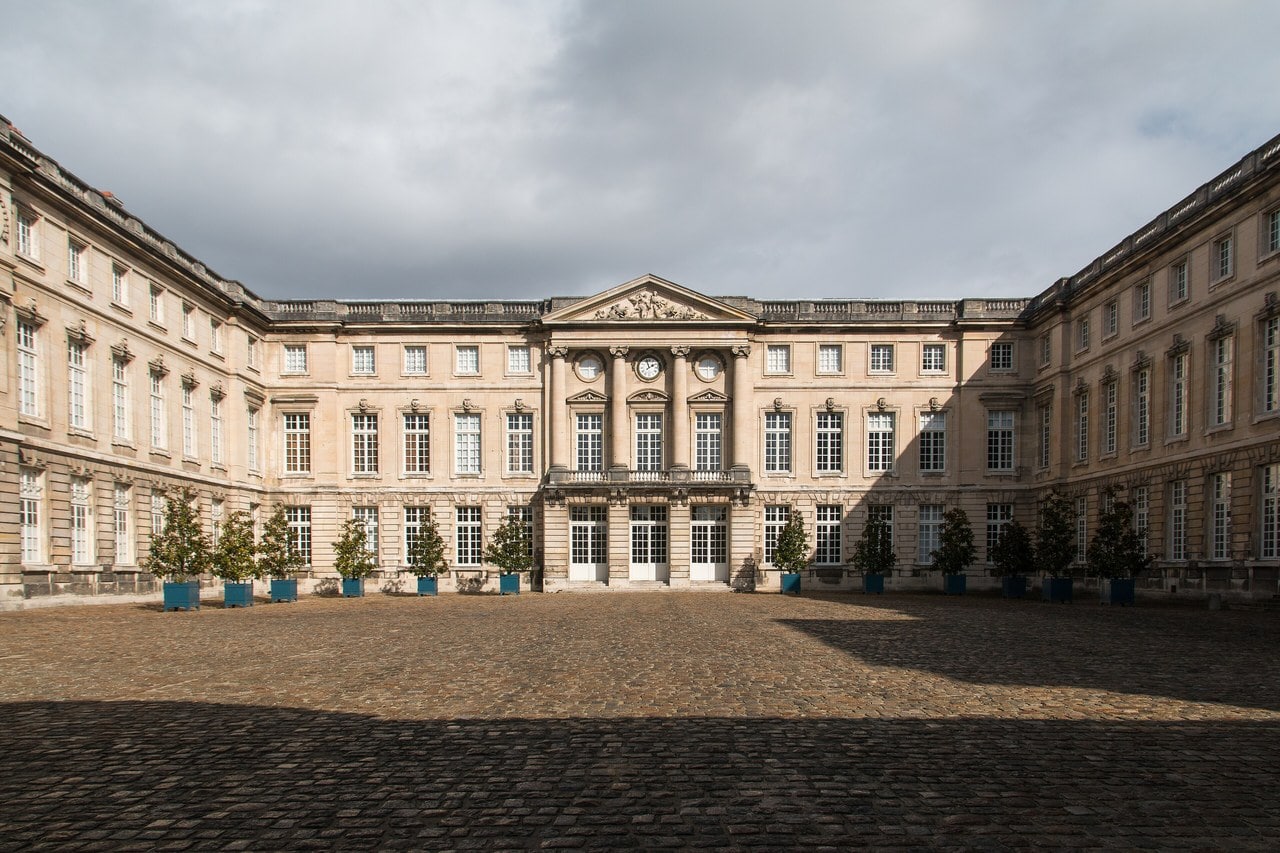The cour d'honneur of the Château de Compiègne