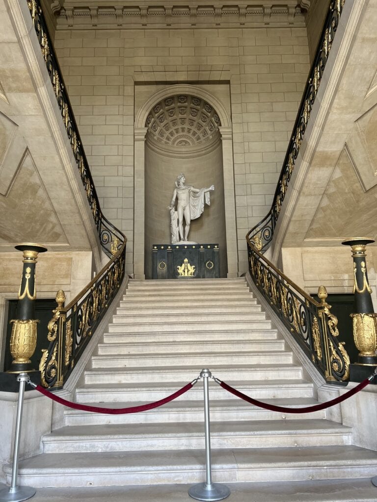 Château de Compiègne 16 The grand staircase of the Château de Compiègne