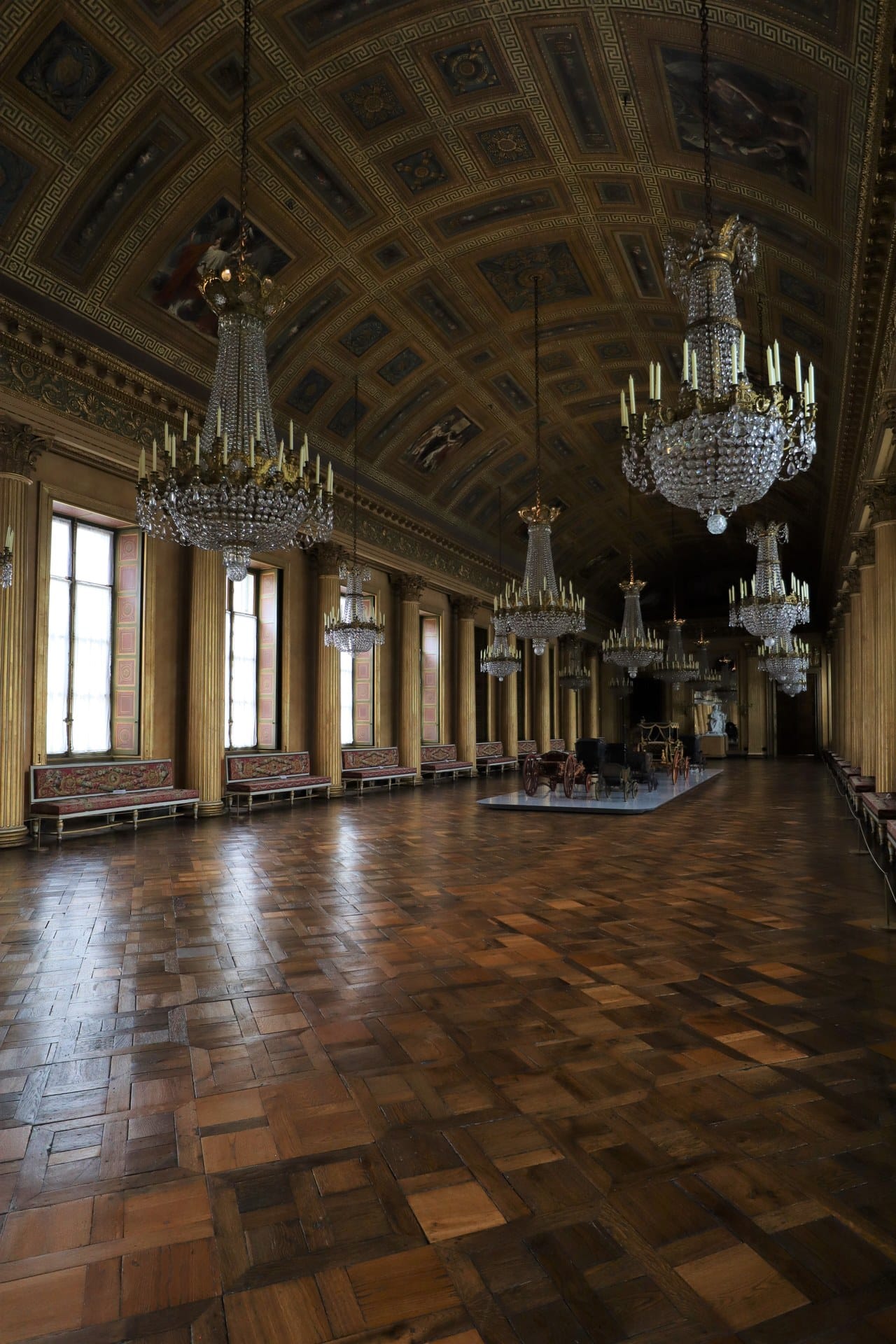 The Galerie de Bal ballroom at Compiègne