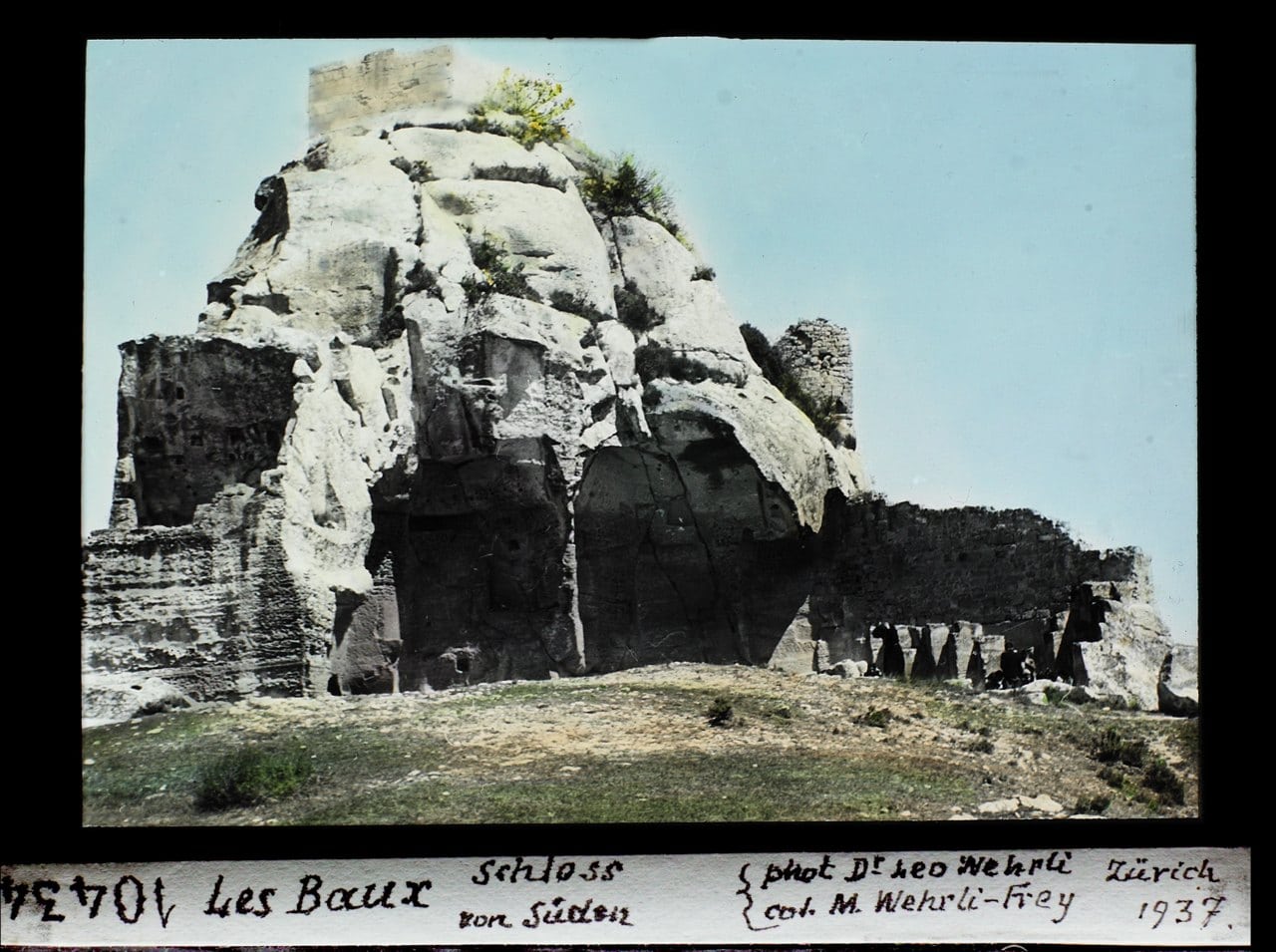Château des Baux-de-Provence 4 The Château des Baux photographed by Leo Wehrli in 1937