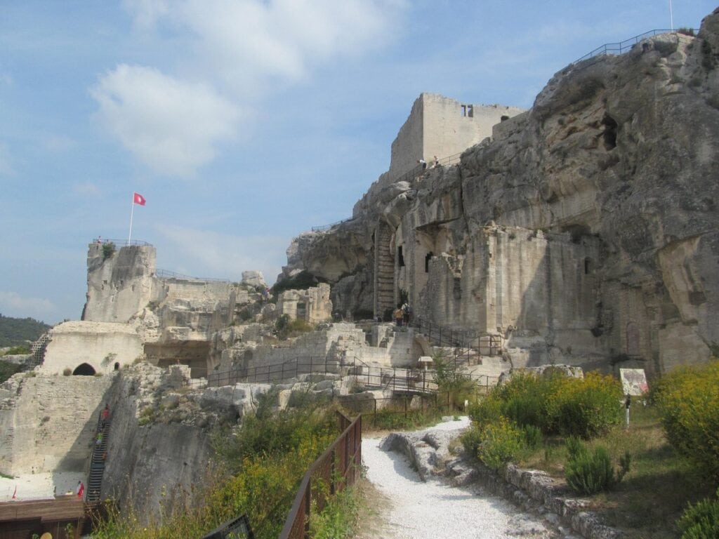 Château des Baux-de-Provence 8 A surviving tower of the Château des Baux-de-Provence