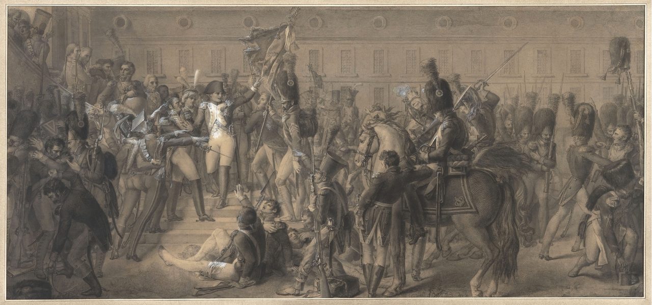 Château de Fontainebleau 9 Napoleon's 1814 farewell to the Old Guard at the Château de Fontainebleau