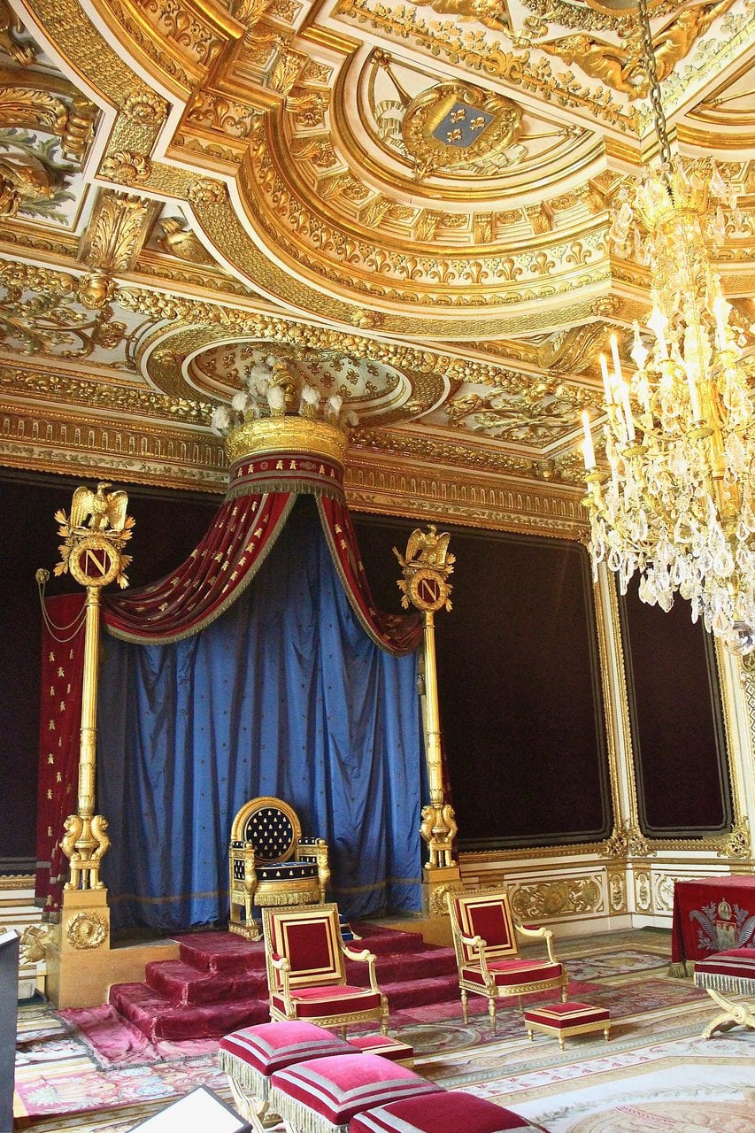 Château de Fontainebleau 8 The Throne Room of Napoleon I at the Château de Fontainebleau