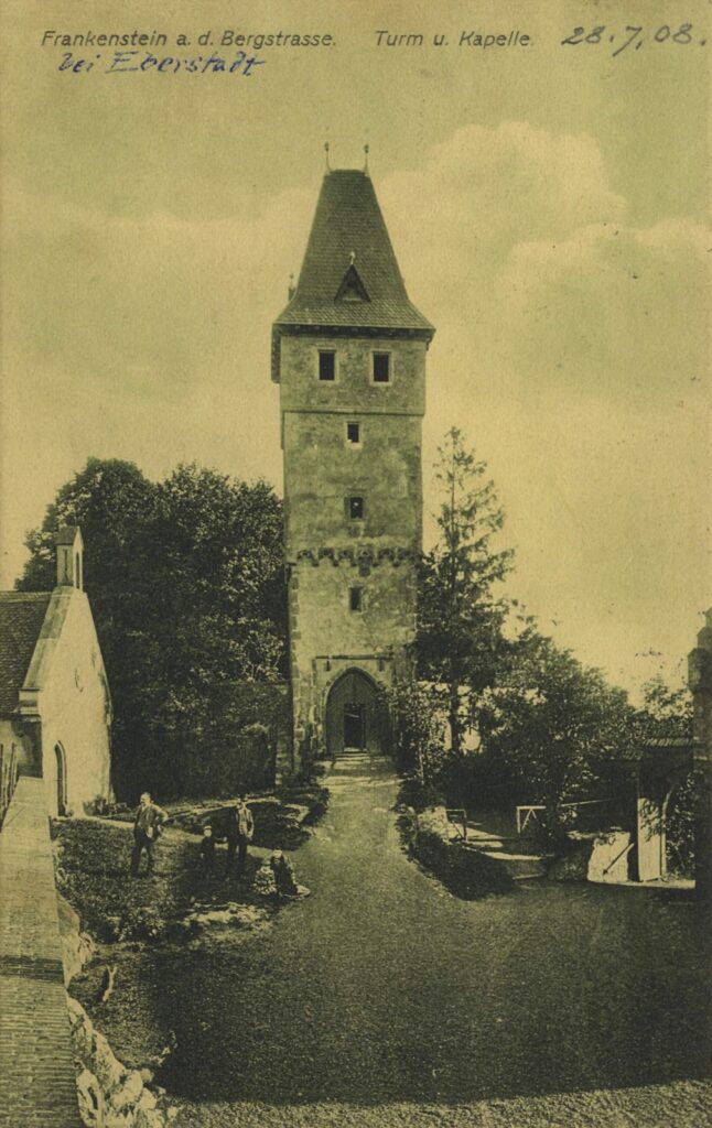 Frankenstein Castle 14 Frankenstein Castle in a 1908 view