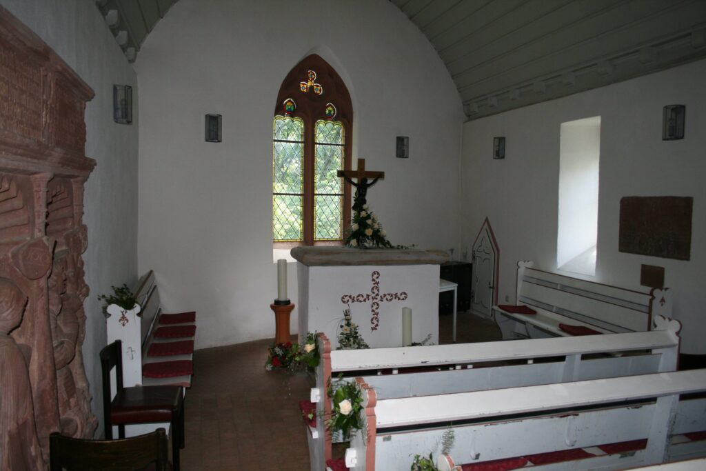 Frankenstein Castle 12 Inside the castle chapel