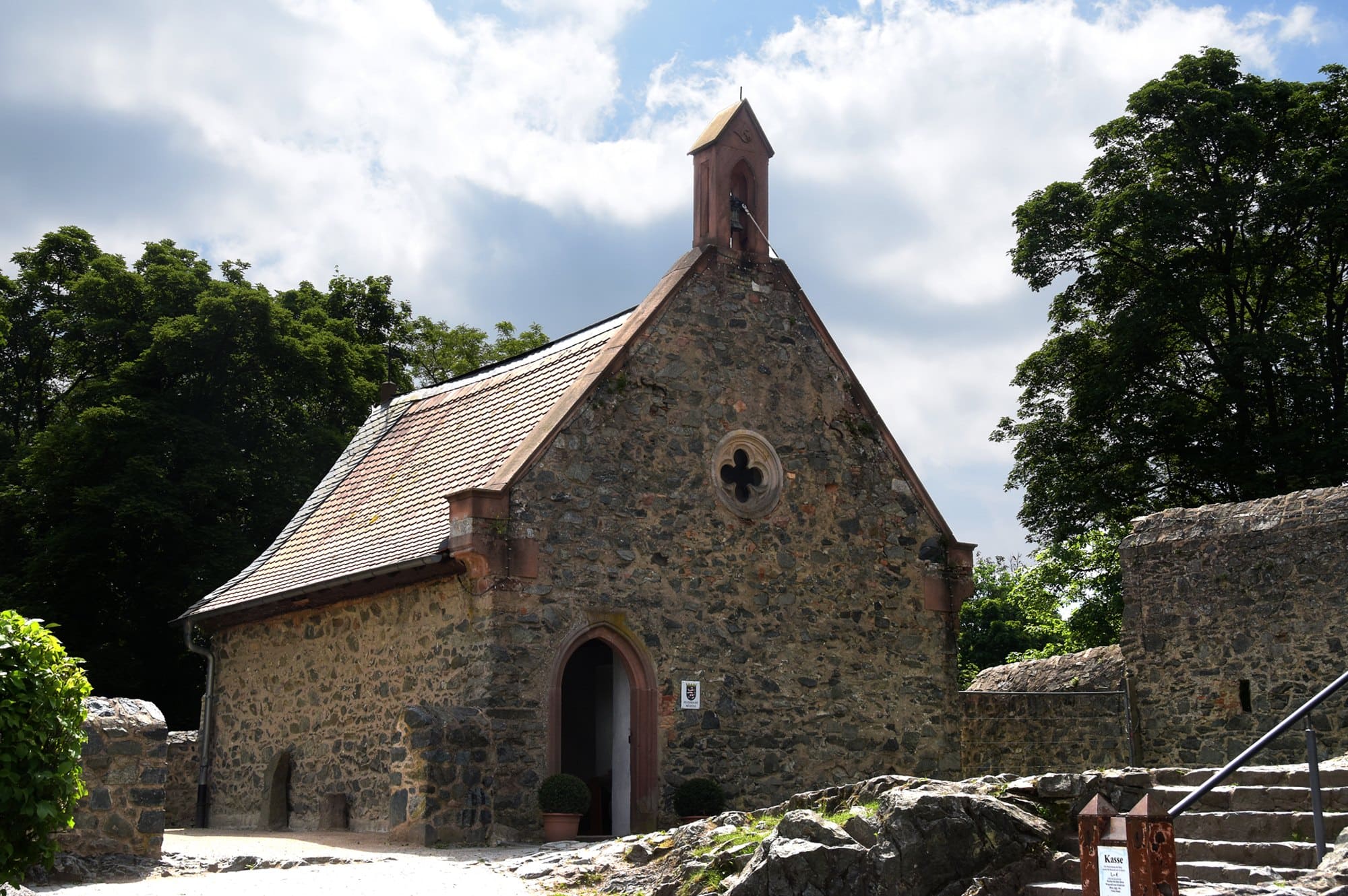 Frankenstein Castle 5 The castle chapel of 1474