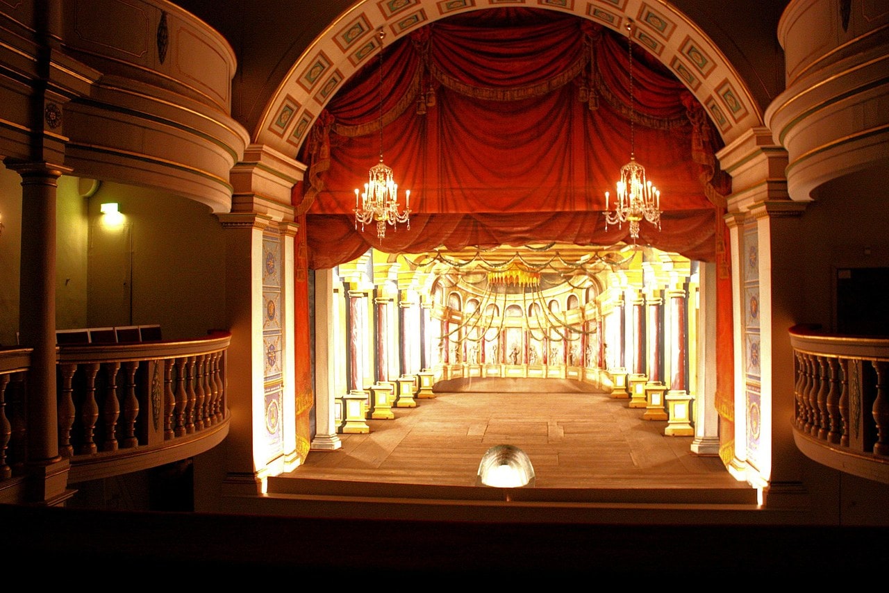 Castles of Thuringia: A Visitor's Guide 5 The stage of the Ekhof-Theater inside the west tower of Friedenstein Palace