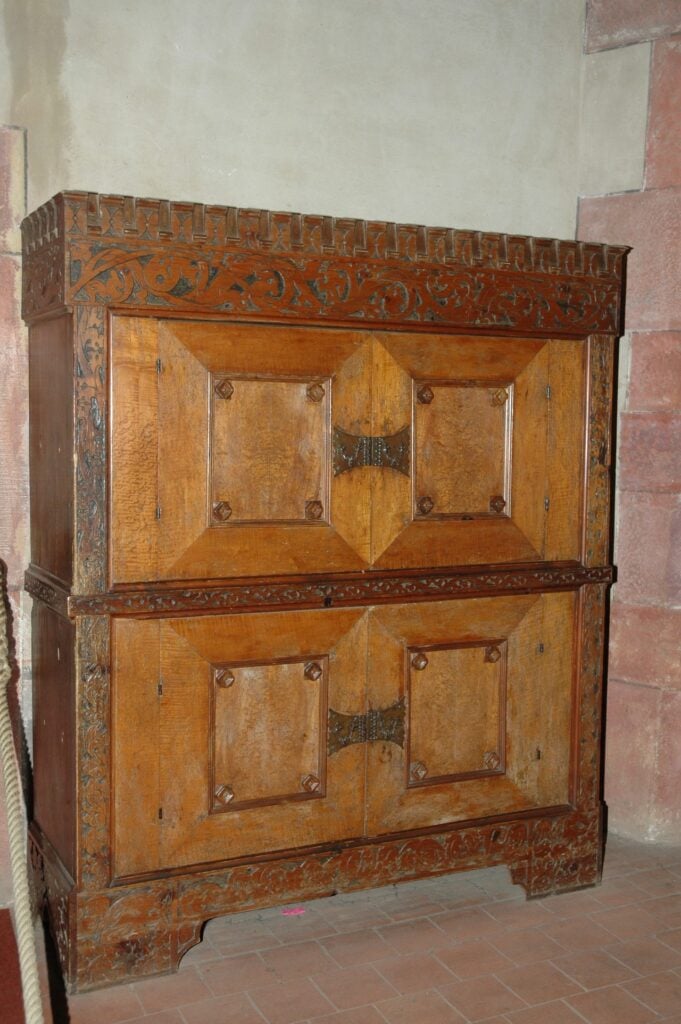 Château du Haut-Kœnigsbourg 17 A Renaissance cupboard in the Château du Haut-Kœnigsbourg