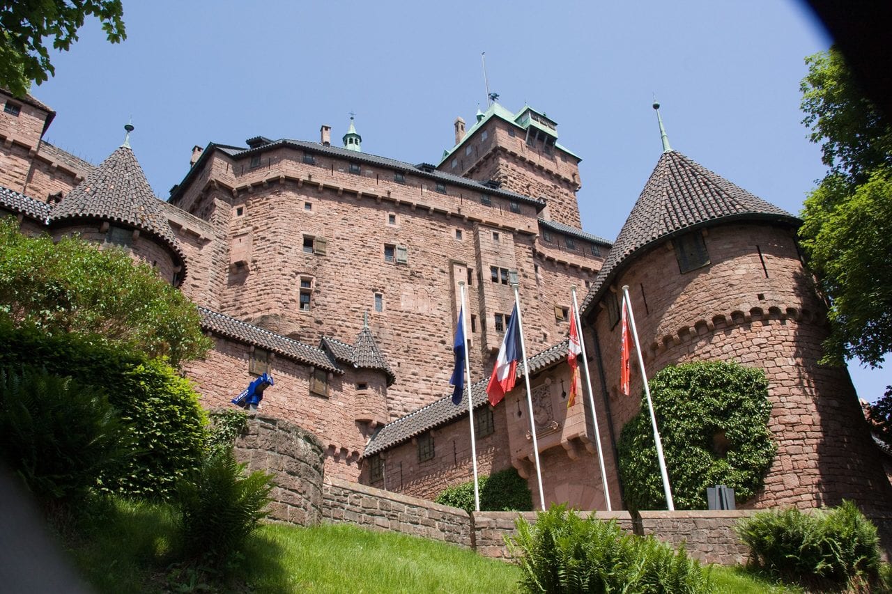 Château du Haut-Kœnigsbourg 5 The rebuilt keep of the Château du Haut-Kœnigsbourg