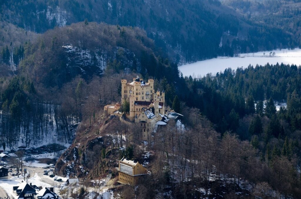 Hohenschwangau Castle 5 Hohenschwangau Castle in winter snow