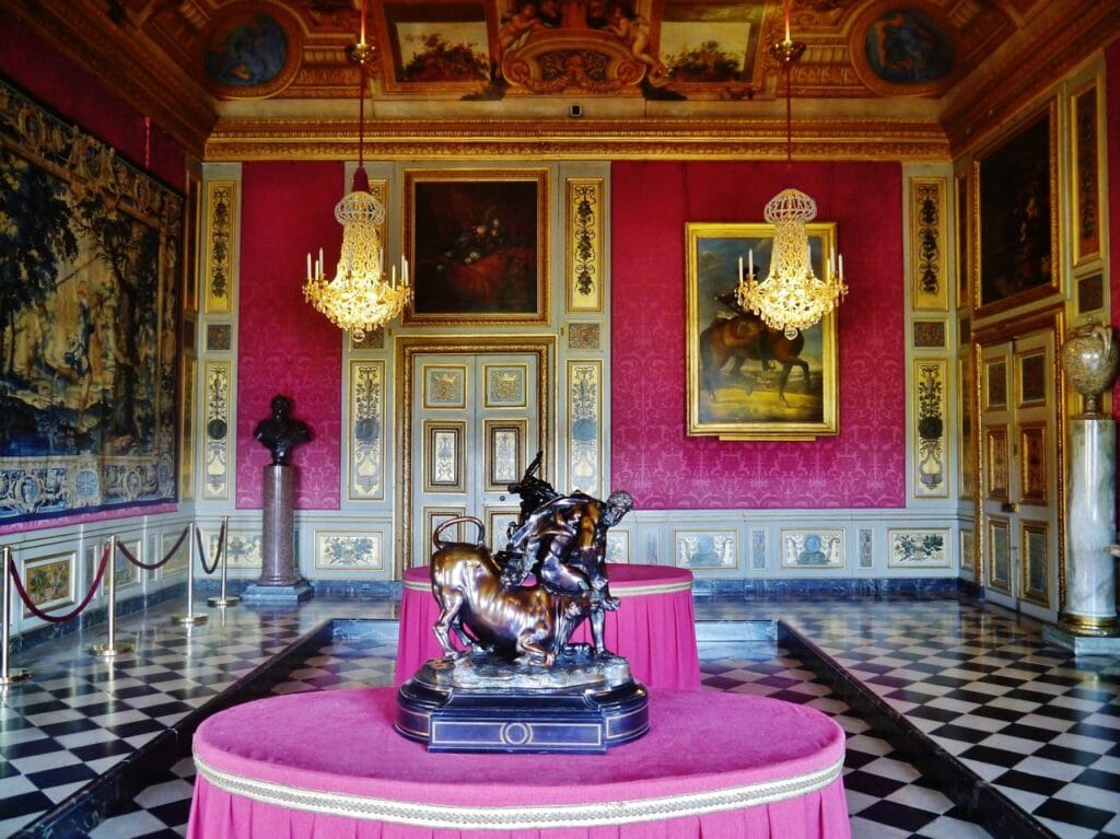 The Antichambre d'Hercule at Vaux-le-Vicomte