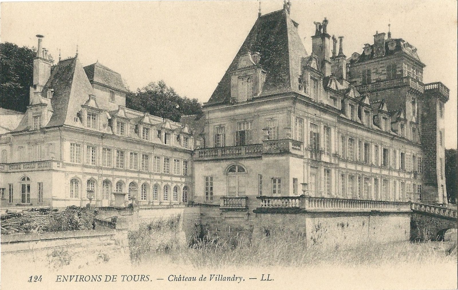 Château de Villandry 4 Early twentieth-century postcard view of Château de Villandry