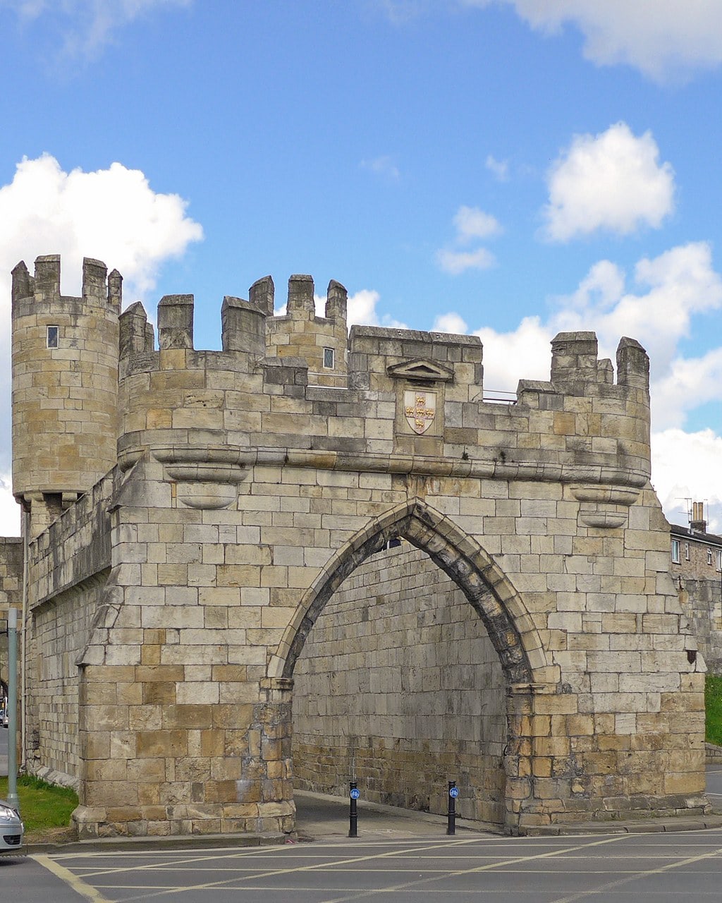 Walmgate Bar at York and its surviving medieval barbican Walmgate Bar at York and its surviving medieval barbican