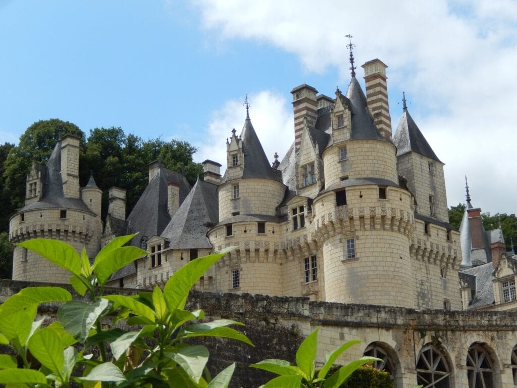 Château d'Ussé 11 A detail of the towers and turrets of Château d'Ussé