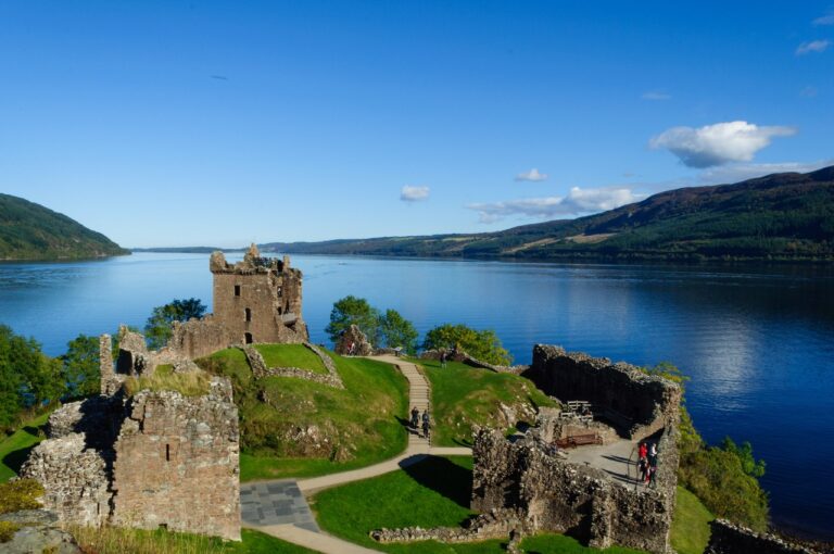 Home 7 Urquhart Castle ruins on a promontory over Loch Ness